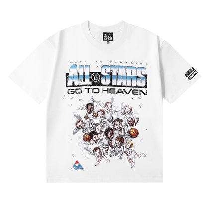 Hellstar T Shirts Retro abstract print