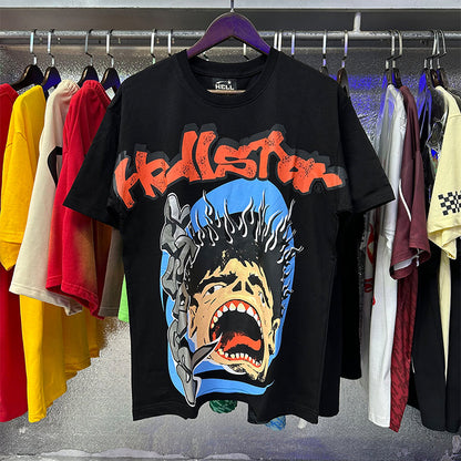 Hellstar T Shirts Retro abstract print