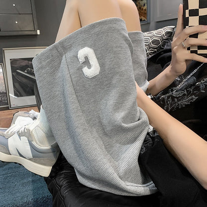 Men Beach Shorts Casual Summer Loose Sports