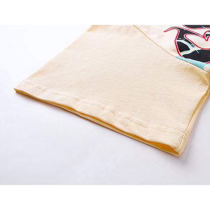Godspeed T-Shirt Retro Fantasy Pattern