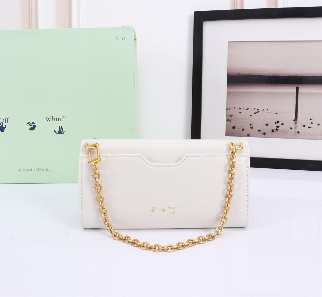 Off White Bag Casual Outdoor Convenient Tote Bag
