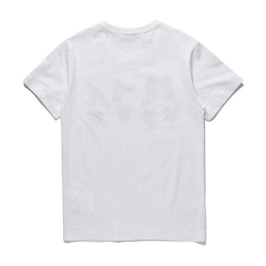 CDG Be Kind T Shirt Short Sleeve Peach Heart Men's and Women's Cotton T-shirt
