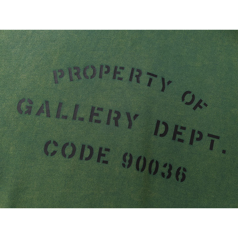 Gallery Dept Hoodie Hand Painted Graffiti Washed Hooded Sweater
