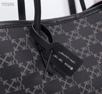 Off White Bag Casual Outdoor Convenient Tote Bag