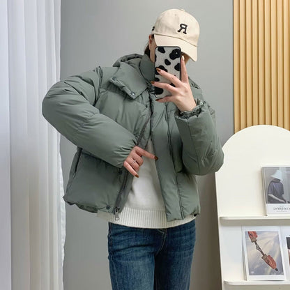 Women Cotton Coat Short down Jacket