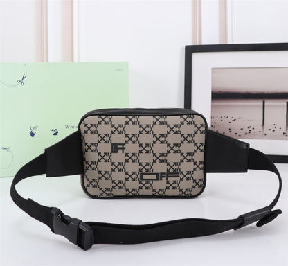 Off White Bag Casual Outdoor Convenient Tote Bag