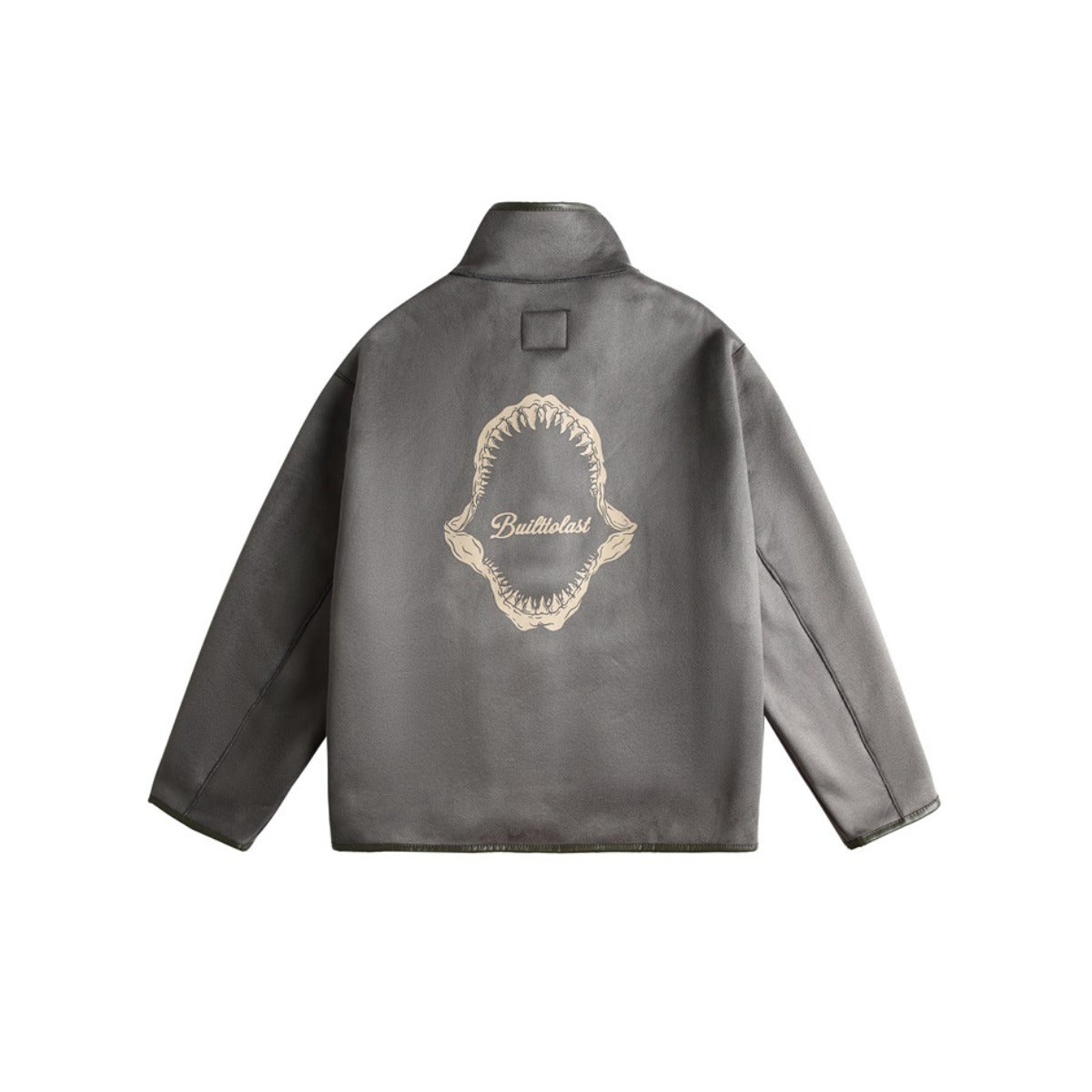 Unisex Coat Stand-up Collar Cotton-Padded Clothes Men and Women Loose