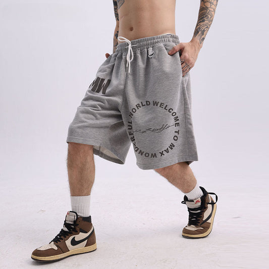 Men Shorts Oversize Sports Shorts Men's and Women's Loose Casual Basketball Shorts