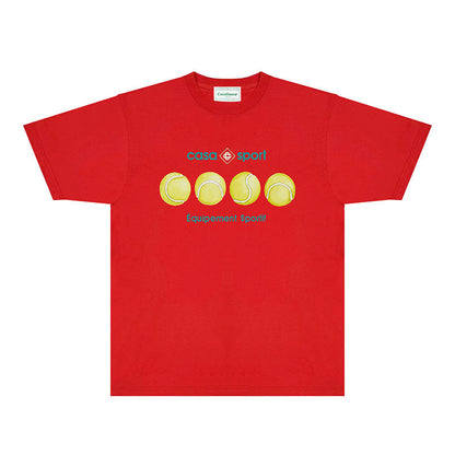 Casablanca T Shirts Fashion Print Street
