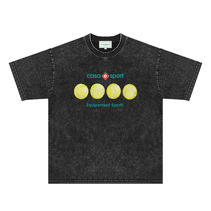 Casablanca Distressed T-Shirt
