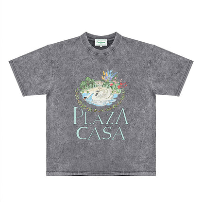 Casablanca Distressed T-Shirt