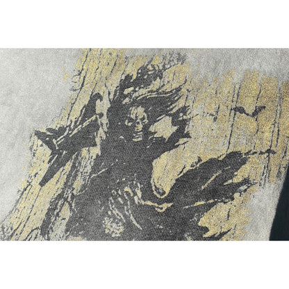 Unisex T-Shirts Purpose Tour Justin Bieber Devil Print Loose T-Shirt