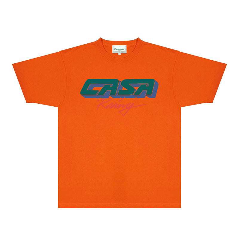 Casablanca T Shirts Fashion Print Street
