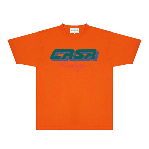 Casablanca T Shirts Fashion Print Street