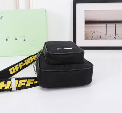 Off White Bag Casual Outdoor Convenient Tote Bag