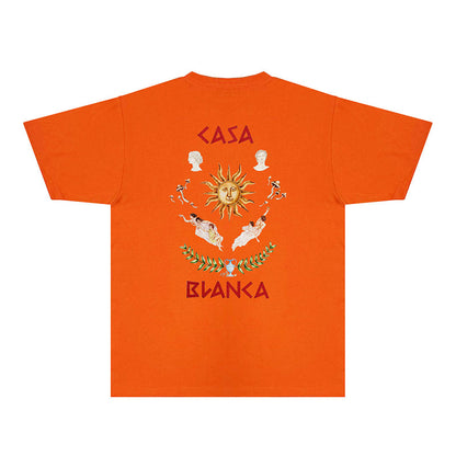 Casablanca T Shirts Fashion Print Street