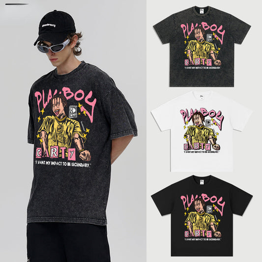 Vintage T-shirts BREAKSILENCE Hip Hop Rapper, Short Sleeve T-Shirt