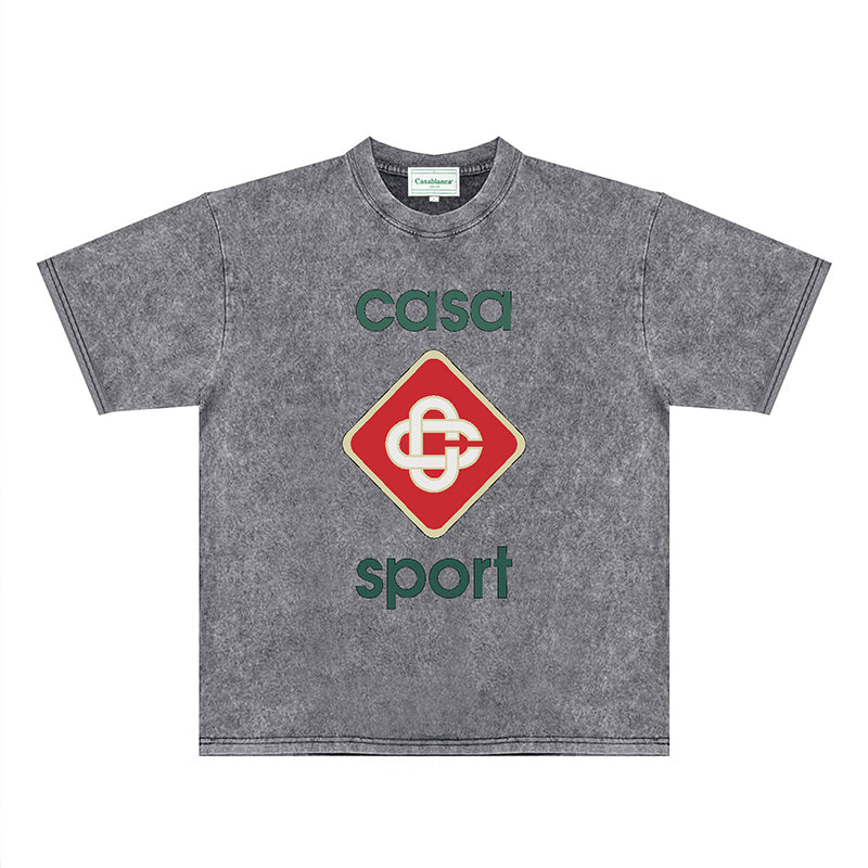 Casablanca Distressed T-Shirt