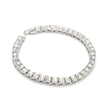 Bracelet Hip Hop Accessories Full Rhinestone 5mm Tennis Chain Royalty Spectrum