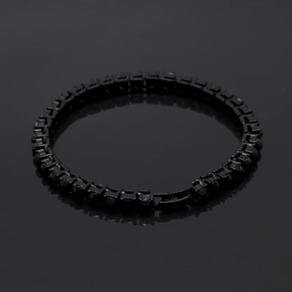 Bracelet Hip Hop Accessories Full Rhinestone 5mm Tennis Chain Royalty Spectrum