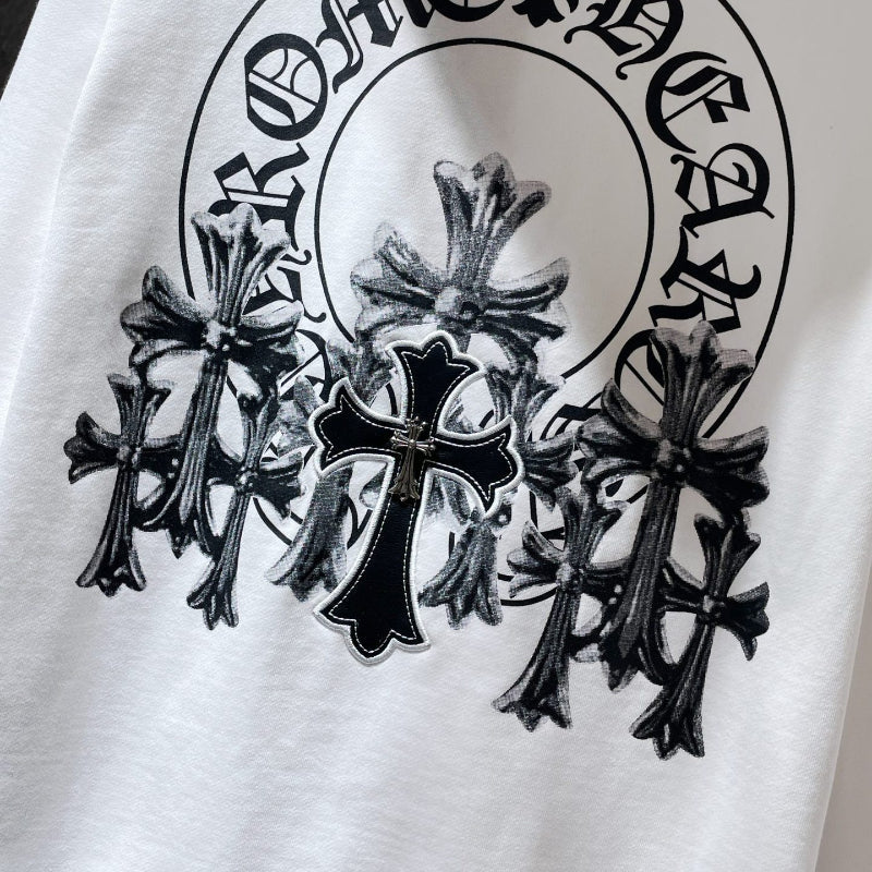 Chh Chrome Hearts Hoodie Sanskrit Casual Couples Autumn and Winter Hooded Sweater