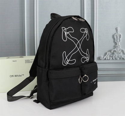 Off White Bag Casual Outdoor Convenient Tote Bag