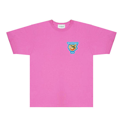 Casablanca T Shirts Fashion Print Street