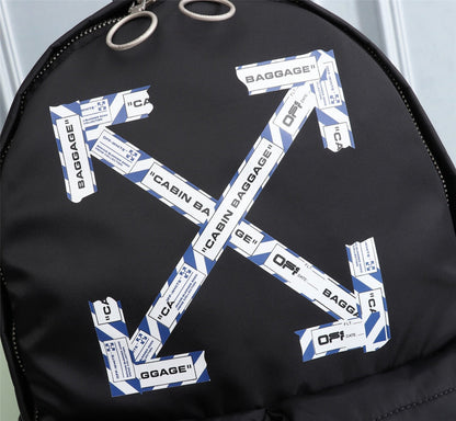 Off White Bag Casual Outdoor Convenient Tote Bag