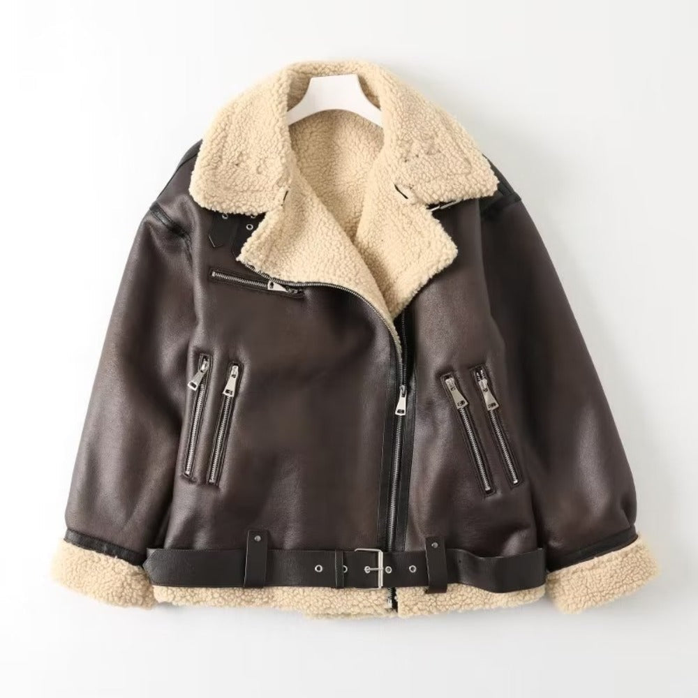 Women Cotton Coat Loose Warm Velvet Padded Thickened