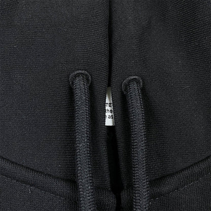 OW Hoodie Zipper Long Sleeve Sweatshirt Airport Cordon