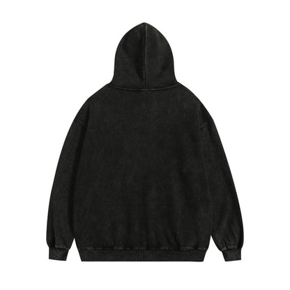 Men Hoodie Retro Eagle Printed Hoodie Men's and Women's Loose Vibe Style Hoodie