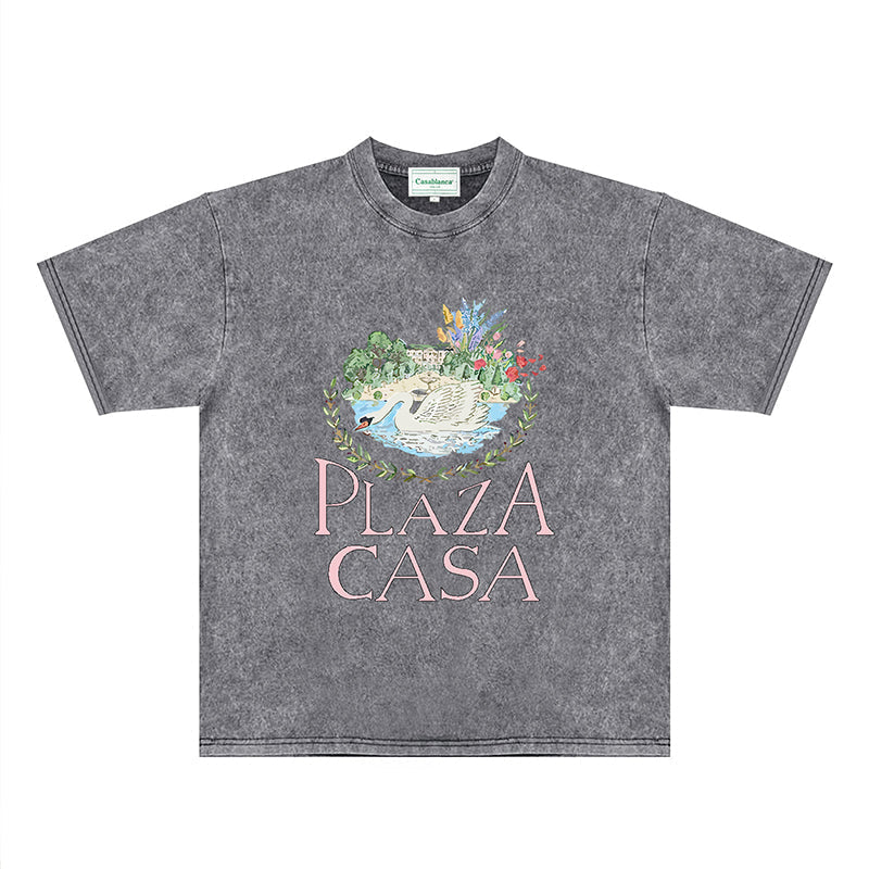 Casablanca Distressed T-Shirt