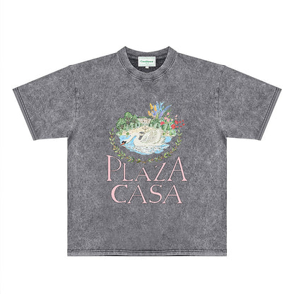 Casablanca Distressed T-Shirt