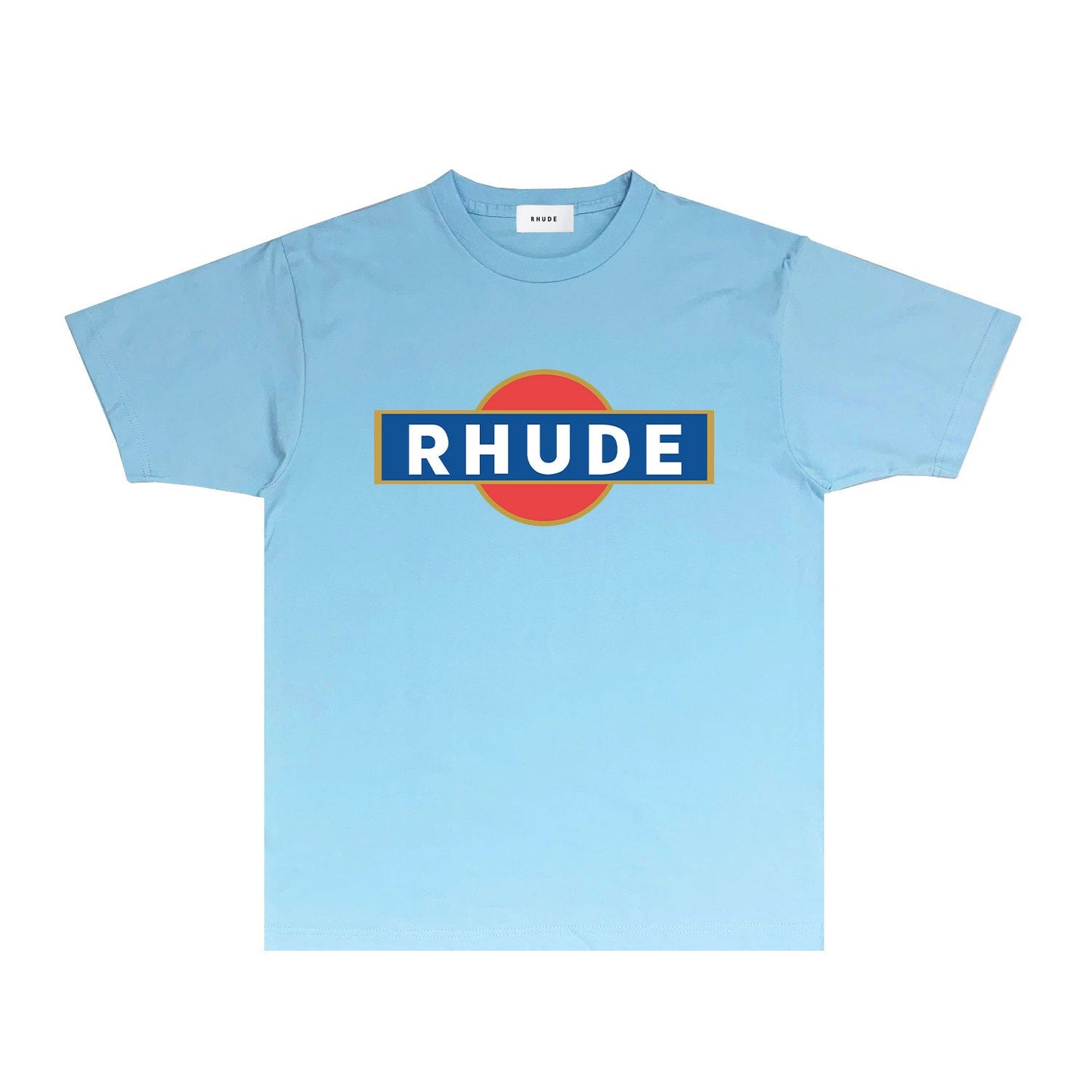 Rhude T Shirts Printed Trendy Pure Cotton
