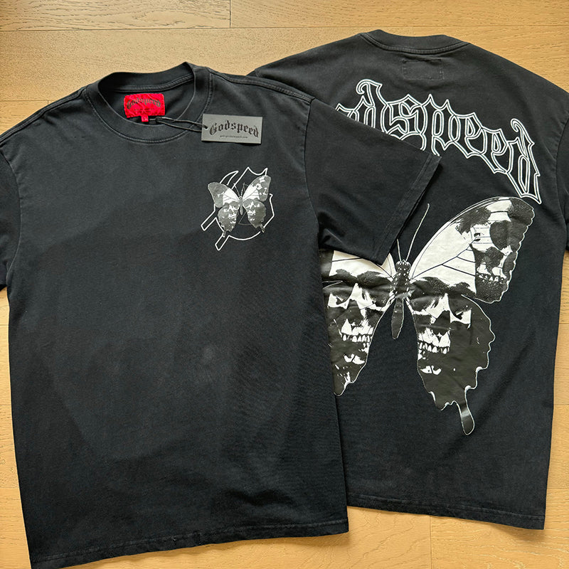 Godspeed T-Shirt Retro Fantasy Pattern