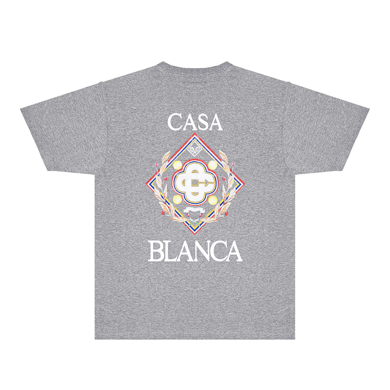 Casablanca T Shirts Fashion Print Street