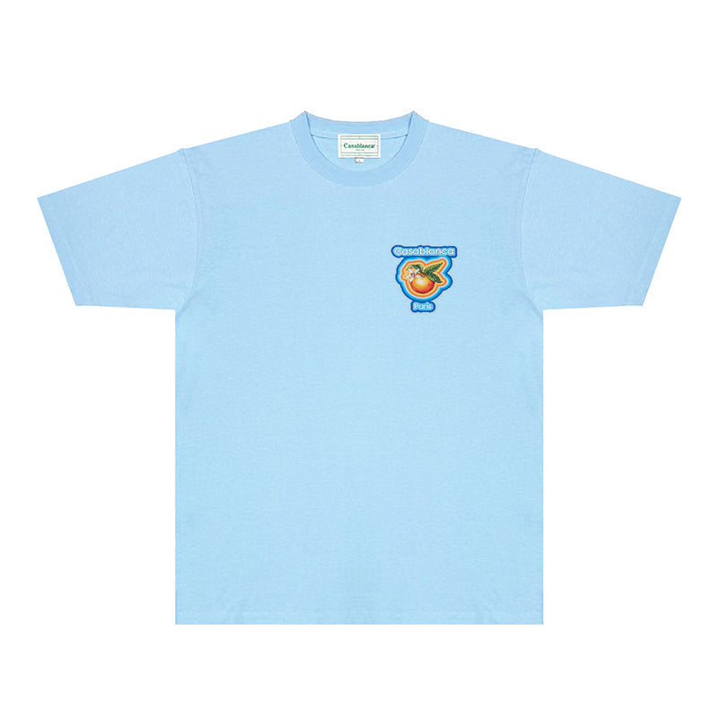 Casablanca T Shirts Fashion Print Street