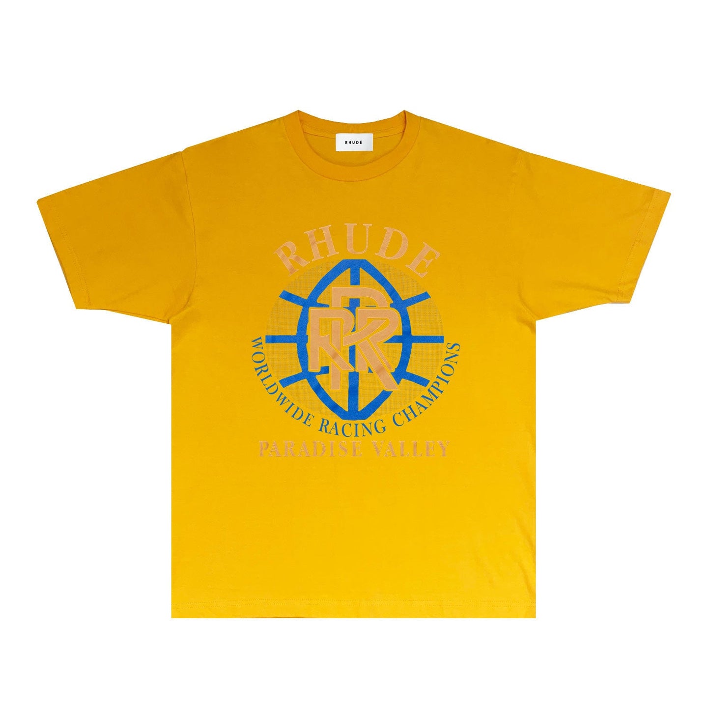 Rhude T Shirts Printed Trendy Pure Cotton