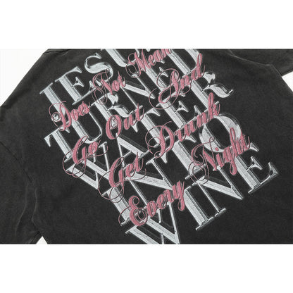 Unisex T-Shirts Saint Michael Vintage 3D Printed Loose T-Shirt
