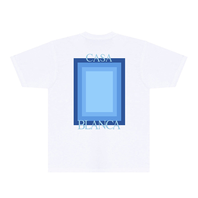 Casablanca T Shirts Fashion Print Street