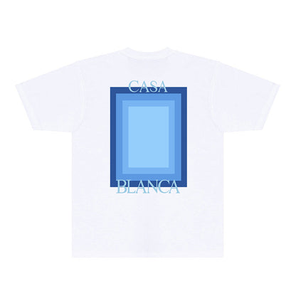 Casablanca T Shirts Fashion Print Street