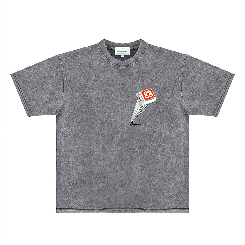Casablanca Distressed T-Shirt