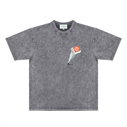Casablanca Distressed T-Shirt
