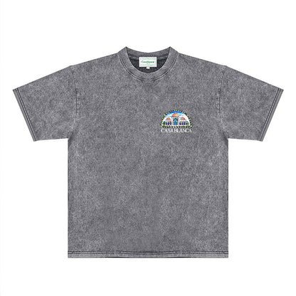 Casablanca Distressed T-Shirt