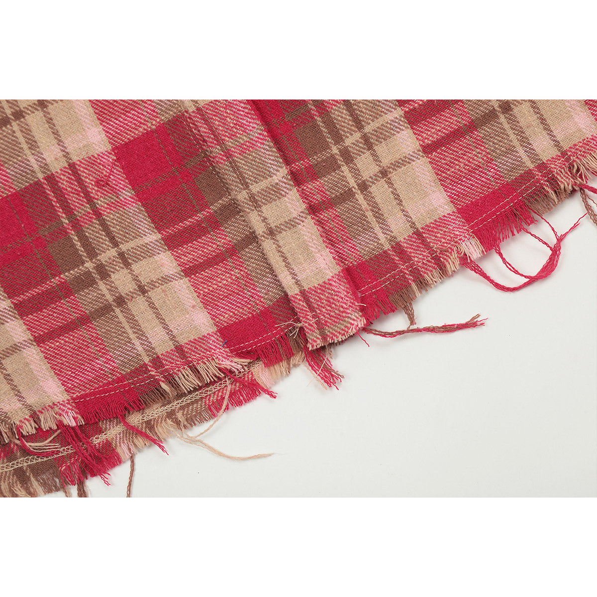 Unisex Shirts Vintage Wash Plaid Shirts