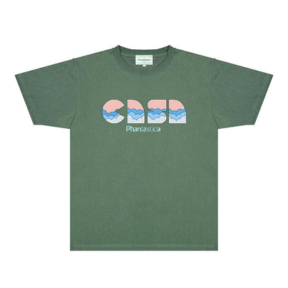 Casablanca T Shirts Fashion Print Street