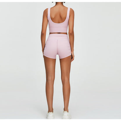 Women Yoga Set Sports Suit Sports Underwear Sports and Fitness Shorts
