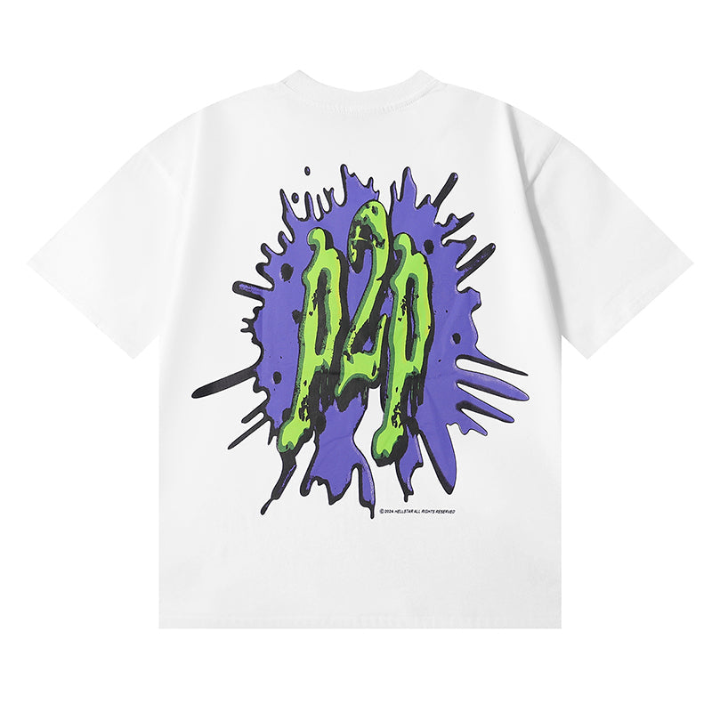 Hellstar T Shirts Retro abstract print
