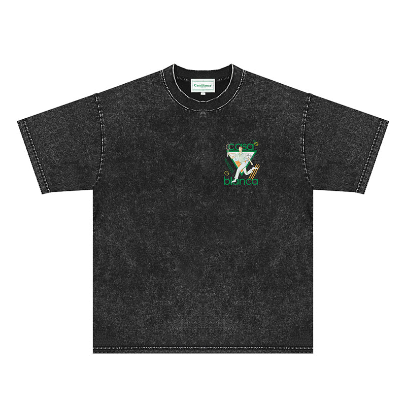Casablanca Distressed T-Shirt