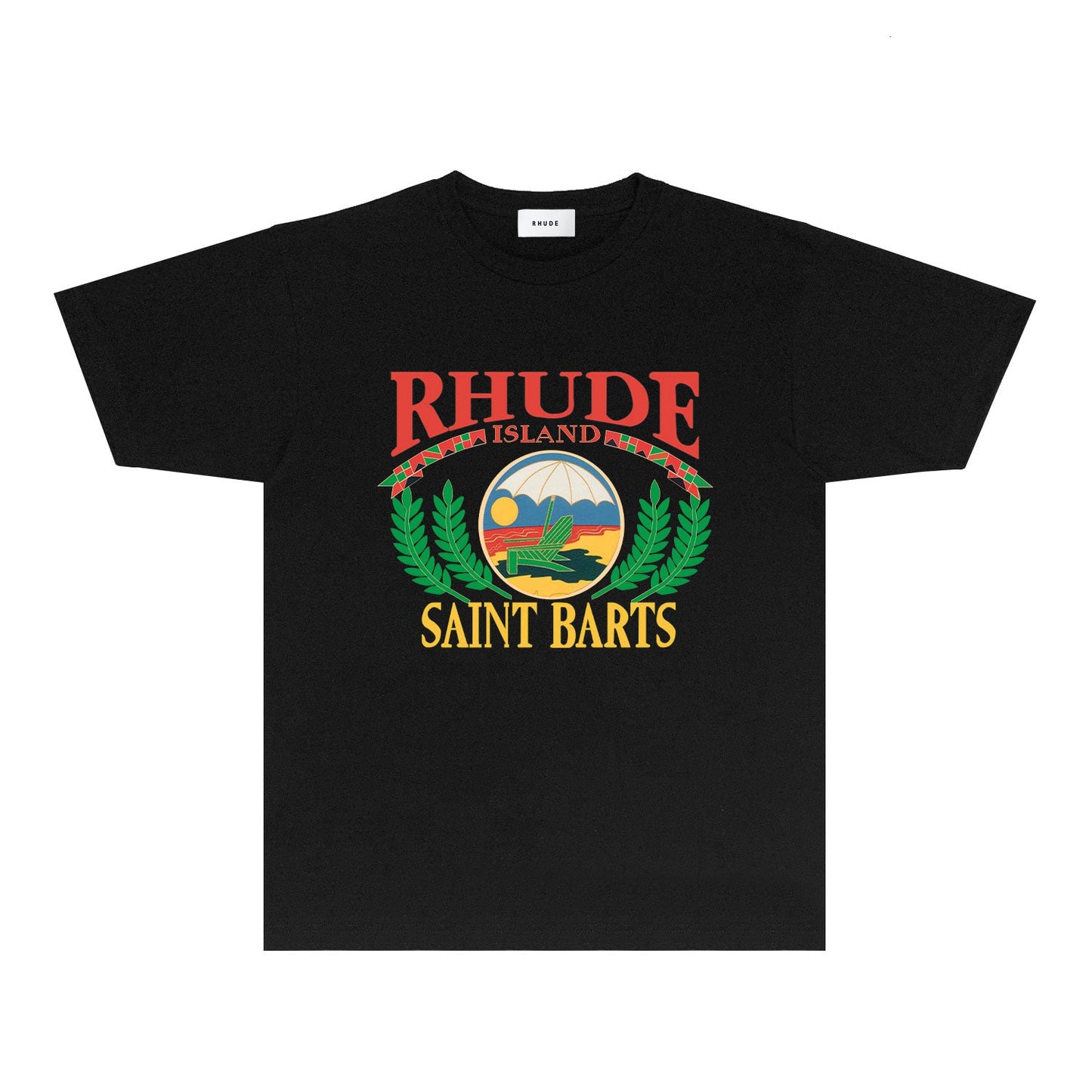 Rhude T Shirts Printed Trendy Pure Cotton